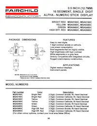 MSA5980C Datasheet Cover