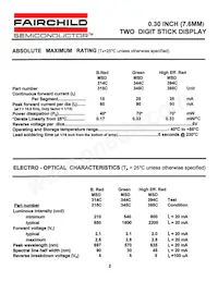 MSD399C Datasheet Page 2