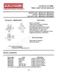 MSD4940C Datasheet Cover