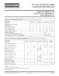 MSQC4911C Datasheet Page 2