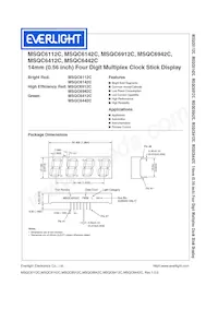 MSQC6912C Datasheet Cover
