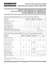 MSQC6942C Datasheet Page 2
