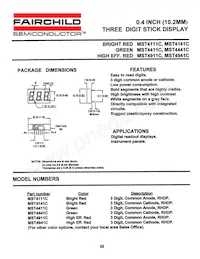 MST4941C Datasheet Cover