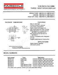 MST6941C Datasheet Cover