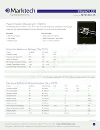 MT51020-IR Datasheet Cover