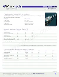 MT5375-UV Datasheet Cover