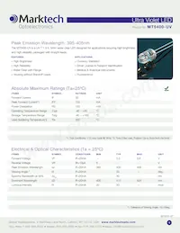 MT5400-UV Datasheet Cover