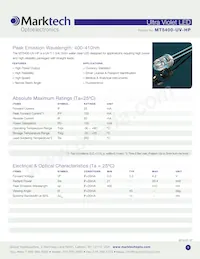 MT5400-UV-HP Datenblatt Cover