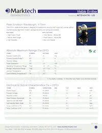 MTE4047N-UB Datasheet Cover