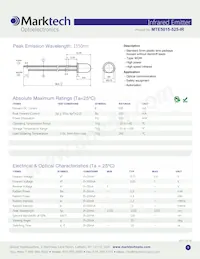 MTE5015-525-IR數據表 封面