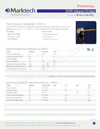 MTE6114W-WRC Datasheet Cover