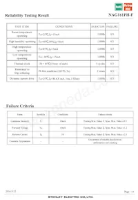 NAG161PH-F Datasheet Page 13