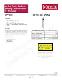 OPV232 Datasheet Copertura