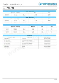 P36/22-3C95 Datasheet Page 2