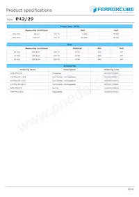 P42/29-3C95 Datasheet Page 2