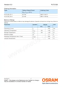 PLT5 520_B1_2_3 Datasheet Page 2