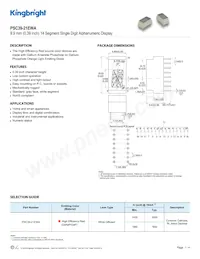 PSC39-21EWA Datasheet Cover