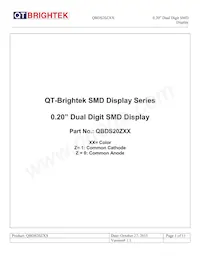 QBDS200R Datasheet Cover