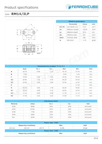 RM14/ILP-3F36-E250 Datasheet Cover