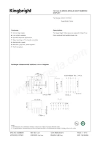 SA05-11SYKWA Datasheet Copertura