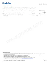 SA10-11CGKWA Datasheet Page 5
