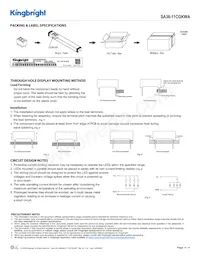 SA36-11CGKWA數據表 頁面 4