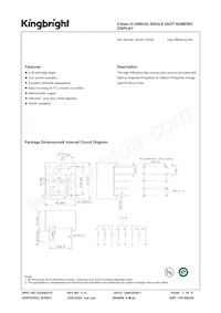 SA39-11EWA Datasheet Cover