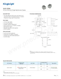 SA39-12EWA Datasheet Cover