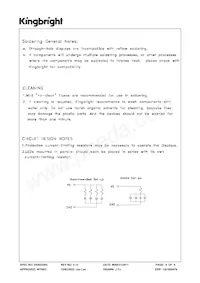 SA43-11YWA Datasheet Page 6