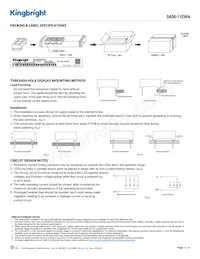 SA56-11EWA Datasheet Page 4