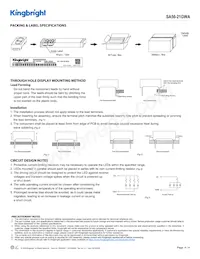 SA56-21GWA Datasheet Page 4