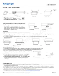 SA56-21SURKWA Datasheet Page 4