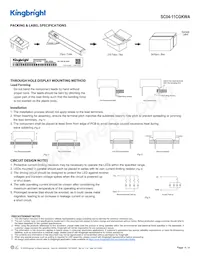 SC04-11CGKWA Datasheet Pagina 4