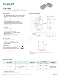 SC04-11SRWA Datasheet Cover
