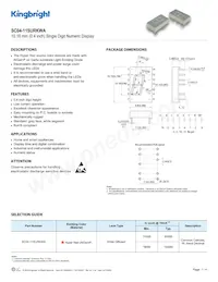 SC04-11SURKWA Datasheet Cover