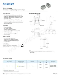 SC05-11CGKWA Datasheet Cover