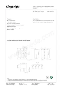 SC05-11SRWA Datasheet Cover