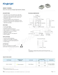 SC08-11CGKWA Datasheet Cover