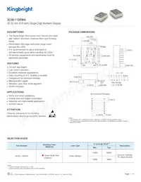 SC08-11SRWA Datasheet Cover