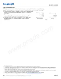 SC10-11CGKWA Datasheet Page 5