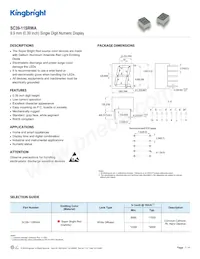 SC39-11SRWA Datasheet Cover