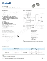 SC52-11SRWA Datasheet Cover