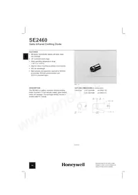 SE2460-001 Datasheet Cover