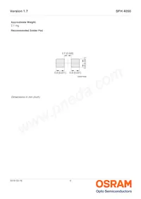 SFH 4050-Z Datasheet Page 6