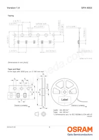 SFH 4053數據表 頁面 8