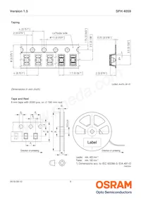 SFH 4059-RS Datasheet Page 9