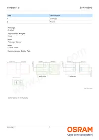 SFH 4059S-RS Datasheet Page 7