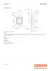 SFH 4232A-DB Datasheet Page 5