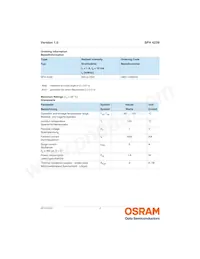 SFH 4239 Datenblatt Seite 2