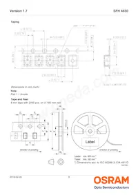SFH 4650-UV-Z Datasheet Page 8